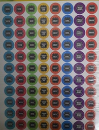 [TCR5841] Chalkboard Brights Mini Stickers Value-Pack (1144/pkg)