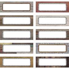[TCR77012] Home Sweet Classroom Labels  (12.0cm x 3.8cm)  ( 20 pcs)