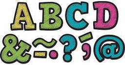 [TCR77190] Chalkboard Brights Bold Block 2&quot; Magnetic Letters (5.0cm)    (70 pcs)