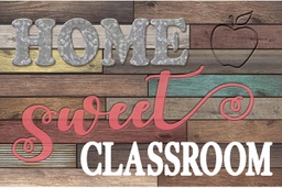 [TCR8834] Home Sweet Classroom Postcards (4''x6'')(10cmx15.2cm)(30pcs)