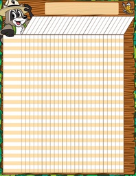 [TCRX7522] Ranger Rick Incentive Chart (55cmx 43cm)