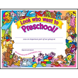 [TX341] Look who went to Preschool! 21.5cmx 28cm(30 sheets)
