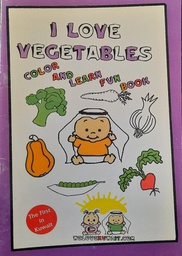 [TCCXWLK4] I LOVE VEGETABLES (Gr:preK) Coloring book