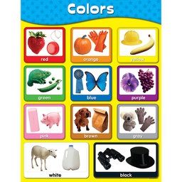 [CD114054] COLORS CHART (17''x22'')(43cmx55cm)