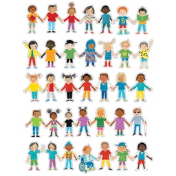 [CD120625] ALL ARE WELCOME KIDS Accents (5.5''-13.9cm) (36 pcs)