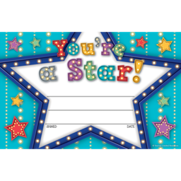 [TCR5485] Marquee You’re a Star Awards (21.5cmx13.9cm)(25pcs)