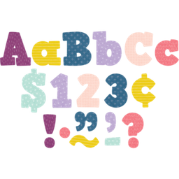 [TCR9037] Oh Happy Day Bold Block 4&quot; Letters Combo Pack (230pcs)