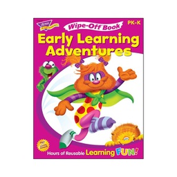 [T94127] Early Learning Adventures (PK-K) BOOKS Write-on/Wipe-off
