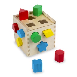 [MD575] Shape Sorting Cube Wooden Toys (2-5yrs)