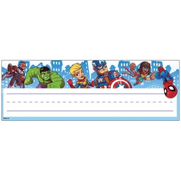 [EU833071] MARVEL SUPERHEROES SELF ADHESIVE NAME PLATES (36/pkg)