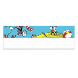 [EU833130] CAT IN THE HAT SELF ADHESIVE NAME PLATES (36/pkg)