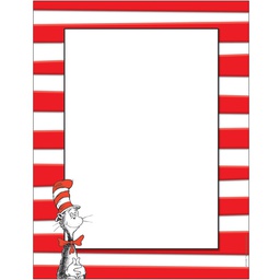 [EU812110] DR SEUSS THE CAT IN THE HAT Computer Paper (8.5&quot; x 11&quot;)(21.5cmx27.9cm)