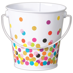[TCR20972] CONFETTI Bucket 4&quot; (10cm)