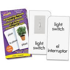 [T53015] AROUND the HOME PICTURE WORDS Flash Cards (96 cards)