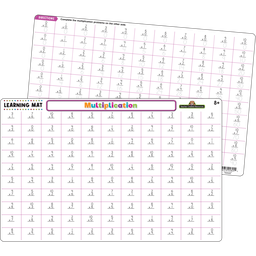 [TCR21018] MULTIPLICATION LEARNING MATS 17&quot;x 11.5&quot; (43cm x 29cm)