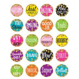 [TCR8191] CONFETTI Stickers (120/pkg) (2.5cm)