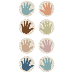 [TCR7162] EVERYONE IS WELCOME HELPING HANDS Mini Stickers 378/pkg