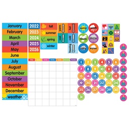 [DO735025] GIANT MAGNETIC CALENDAR SET (Calendar Grid measures:17.5&quot;W x 16&quot;H)