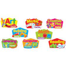 [T8702] PRIMARY CENTER SIGNS  MINI BB SET (8 pcs)