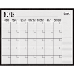 [TCR7960] Modern Farmhouse Calendar Write-On/Wipe-Off Chart (17''x22'')(43cmx56cm)