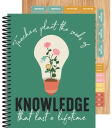 [CD105046 ] GROW TOGETHER TEACHER PLANNER (128pgs) (116 stickers)
