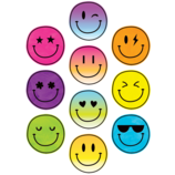 [TCR6932] Brights 4Ever Smiley Faces Accents  10 designs (6''=15.24cm) (30pcs)