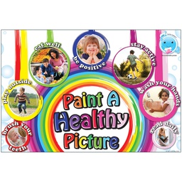 [ASH91102] CHART PAINT A HEALTHY PICTURE(13''x19'')(33cmx48.2cm)