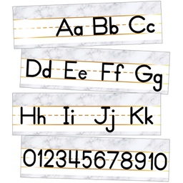 [CD110507] ALPHABET LINE MANUSCRIPT Mini BBset(8pcs)(21''x6'')(53.3cmx15.2cm)